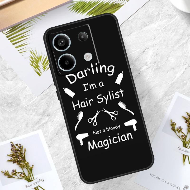 Hair Stylist Hairdresser Case For Xiaomi Redmi Note 14 13 12 11 10 9 15 Pro Plus Redmi 15 10C 12C 13C 14C 15C Cover