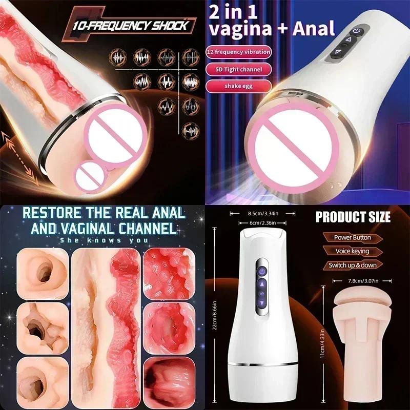 Bd Suit Masturbatory Masturbation Egg Men Sex Toy Ass Vagina Toy For Men Artificial Tongue Rubber Pussy Exciting Toys18+ Big
