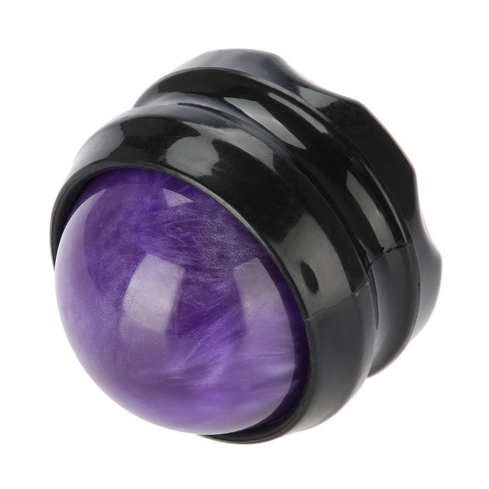 Massage Roller Ball Massager Körper Therapie Fuß Hüfte Relaxer Stress Release (lila)