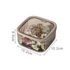 M/L Desktop Storage Box Trash Can Pop-up Lid Storage Box for Hair Accessories Jewelry Desktop Decoration Multi-use Organizers