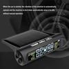 Solar TPMS Monitor System LCD Display Auto Security Alarm Systems Car Tire Pressure Alarm