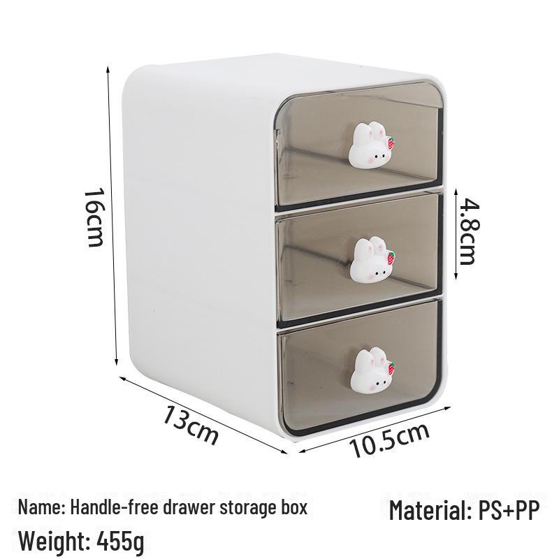 Small Desktop Drawer Storage Box for Cosmetics and Sundries