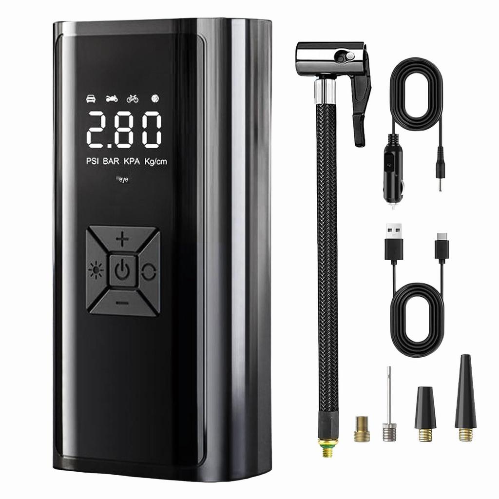 Wireless Handheld Portable Car Tire Inflator - Dual Mode Electric Pump