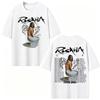 Summer Bestselling Singer Rosalia Lux 2026 Tour Unisex Vintage Hip Hop Street Style Short Sleeve Casual Unisex And Unisex Tshirt