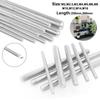 1PCS Threaded Rod 304 Stainless Steel Screw M2 M2.5 M3 M4 M5 M6 M8 M10 M12 M16 M18 M20