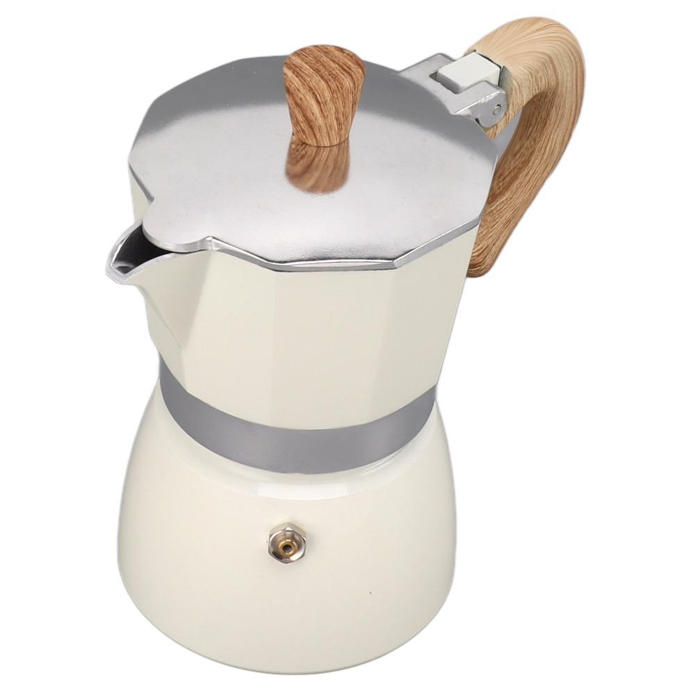 Octagonal Moka Coffee Pot Aluminum Stovetop Espresso Maker Hand Brewing Coffee Maker Home Use