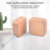 Wood Case Measuring Tape 2m Easy To Carry Measuring Tape for Daily Household and Professional Applications