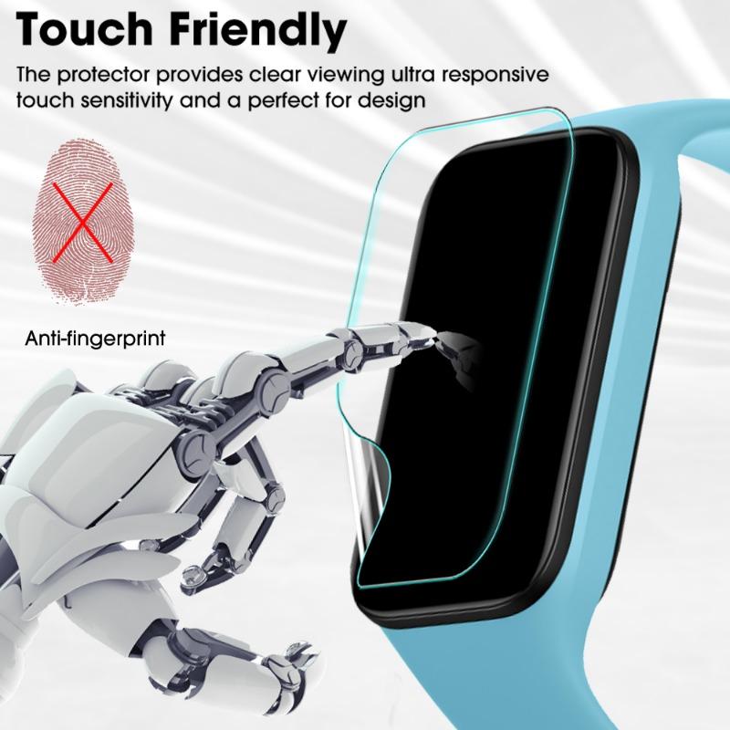 3-12PCS Hydrogel Film For Xiaomi Mi Band 9 Pro Screen Protector Anti-scratch Soft Protective Film Not Glass For Mi Band 9 Active
