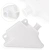 Mallofusa Motorrad Kühler Kühlmittelbehälter Überlaufbehälter Ersatz Kompatibel für Yamaha YZF-R1 2007-2008 Weiß