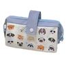 Trousse à Crayons pour Chien en Toile Grande Capacité pour Étudiants et Usage de Bureau
