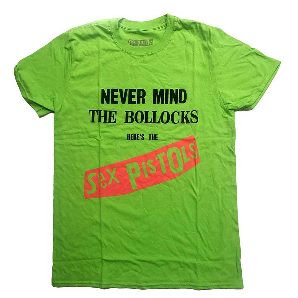 Men s Sex Pistols NMTB Original Album Slim Fit T-shirt XX-Large Green S