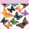 Vibrant Colorful Pvc Butterfly Figurines Ideal For Kids Learning And Decoration