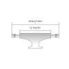 Beginner Friendly Skateboard Aluminum Universals Longboards Skate Board Brackets Skateboard Hardware Accessory