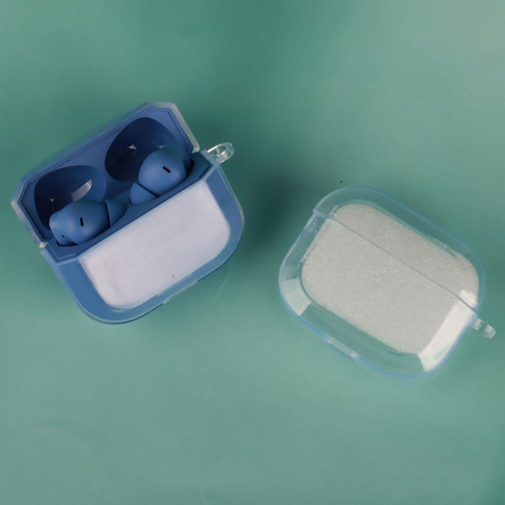 Earbud Skin Soft TPU Housing Case Dustproof Guard Shock Absorption Protective Cover Damage Prevention Sleeve for Buds 3V