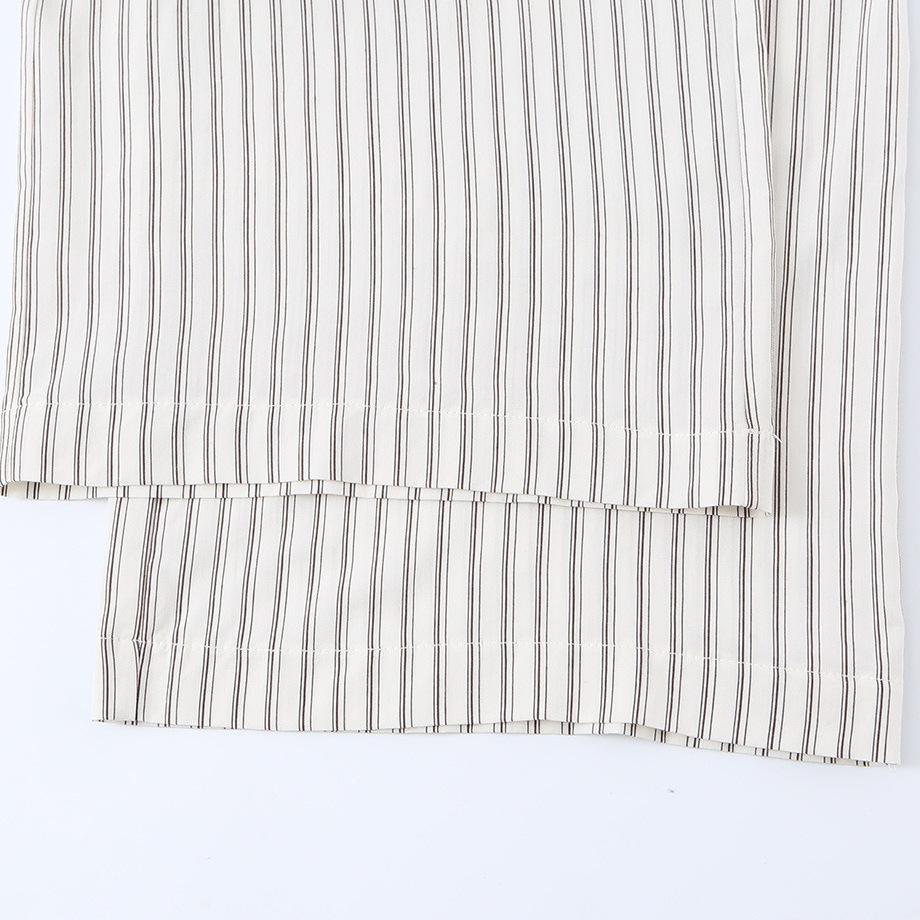 European and American French women's clothing fashion versatile temperament pattern tied scarf wide leg pants 7484022