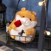 PP Cotton Roses Hamster Plush Toys Soft Hamsters Cartoon Stuffed Dolls  Children Gir
