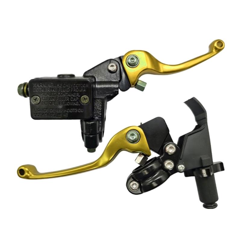 1 Pair Motocross Brake Clutch Levers Handle Universal Replacement Clutch Brake Handle Lever for Dirt Bike Clutch Lever