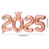 2026 Folienballons mit Zahlen für Silvesterparty Dekoration Fotoautomaten Requisiten Zubehör Weihnachts-Heimdekoration Navidad 2025