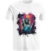 COEQINE Men Cotton T Shirts, Plus Size XS-5XL Graphic Print Summer T-Shirt Soft Comfy Clothing for Sport Gym