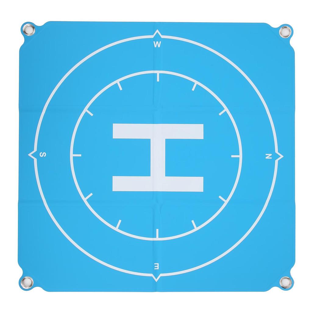 50x50cm Drönarlandningsplatta Dubbelsidig Vattentät Snabbvikbar Helikopterplatta för DJI FPV/Mini 2/Air 2S