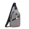 Trendy Men's Shoulder Chest Bag - Compact European & American Style Messenger Backpack