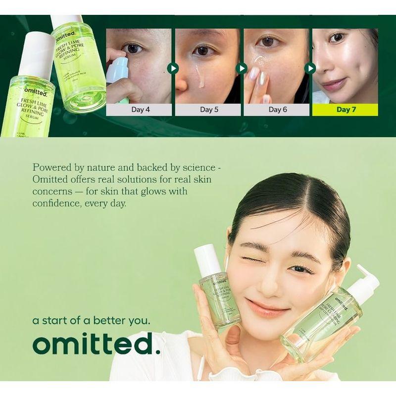 Omitted - Fresh Lime Glow & Pore Refining Serum