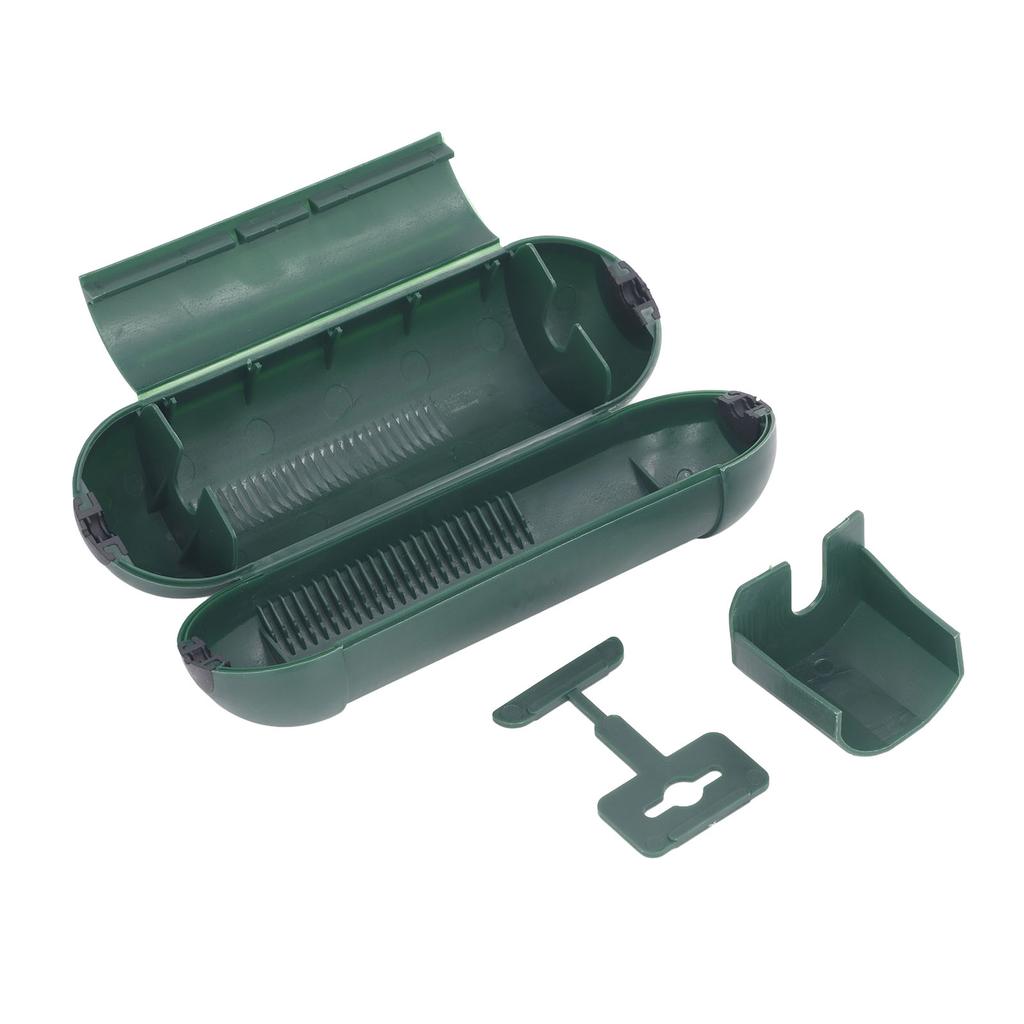 Zewnętrzna Osłona Bezpieczeństwa Przedłużacza ABS Wodoodporna Uszczelka Odporna na Warunki Atmosferyczne Ochraniacz Złącza Zielony