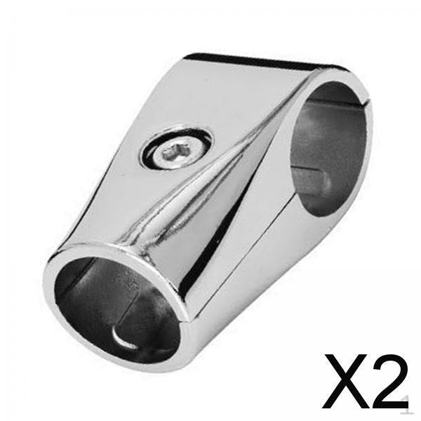 

2x Тройник Труба Соединитель Аксессуары Внутр. Диаметр 25 мм Зажимы Поручень для лодки 1 шт. Алюминий для