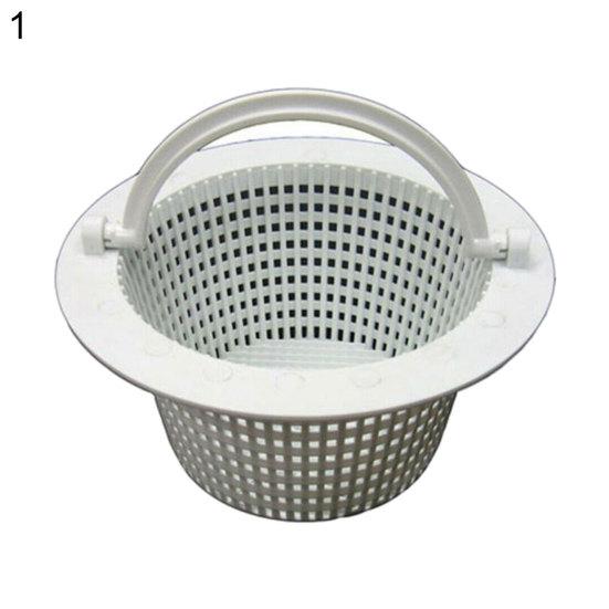Cestino con maniglia per filtro skimmer per piscina anti-intasamento universale