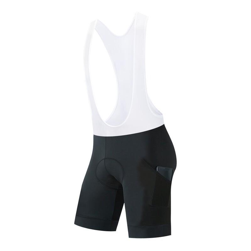 Mens Cycling Shorts With Pockets Mountain Bike Outdoor Riding Breathable Spandex Pants Suspender