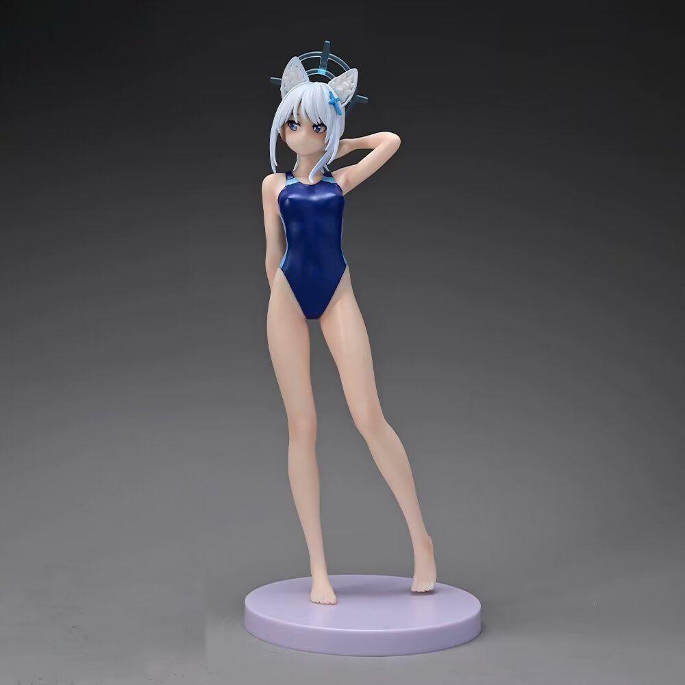 [USED] Figure Blue Archive Swimsuit Sand Wolf Shiroko Figure