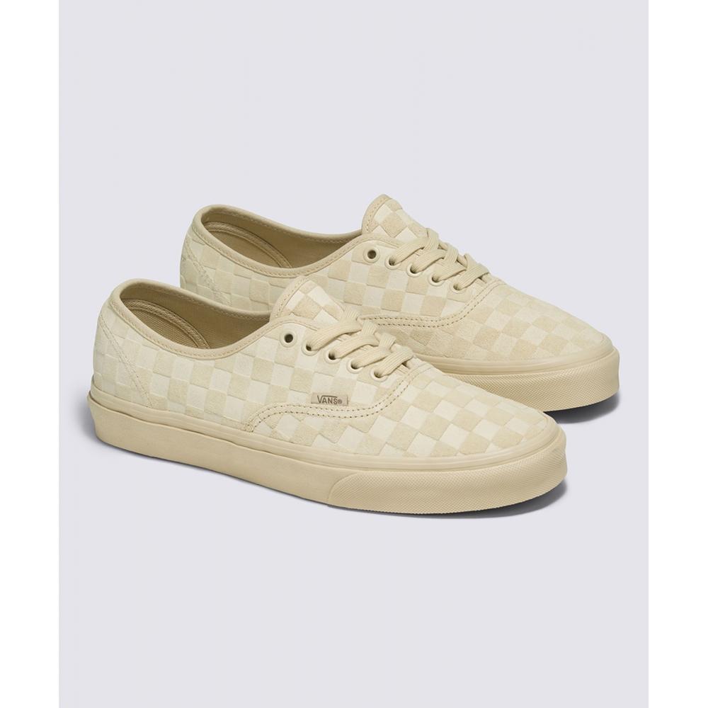 Vans Authentic    Mono  Checkerboard Tan vn0009pvTan1