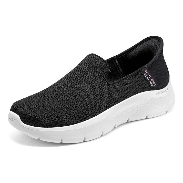 Skechers Go Walk Flex 'Relish Black White' Women's 124963-BKW