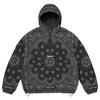 Supreme Reflective Bandana Anorak Black