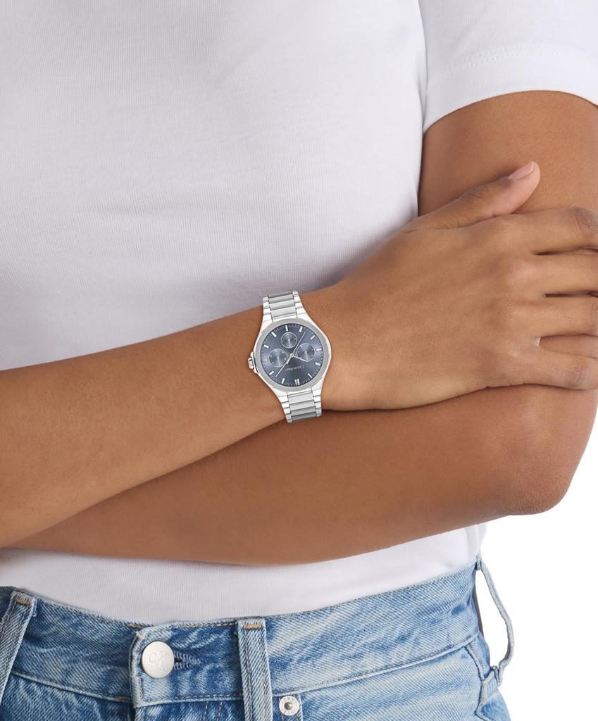 Calvin Klein VIBRANCY Gray Stainless Steel 25100051 Men's Watch, Dial, Strap, [Authentic]