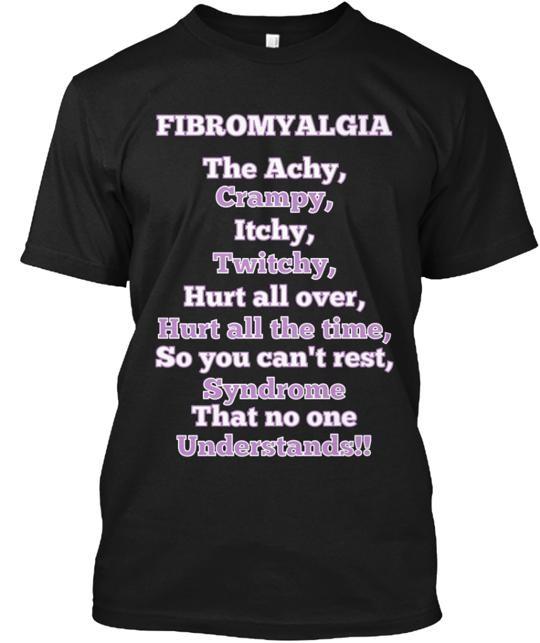 FIBROMYALGIA AWARENESS Tee T-shirt S