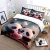 Adorable Panda Love Set Design Exquisite Three-Piece Bedding Set Gift For Kids And Adults