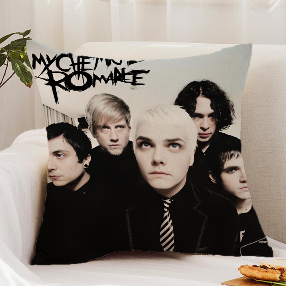 My C-Chemical R-Romance Cushion Cover Premium Comfort Reversible Pillow Cover - Dual - Use Design for Home & Car