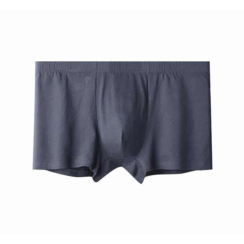 Big Yards in The Spring and Summer Cotton Male Elderly Loose in The Waist Boxer Briefs