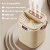 2L Large Capacity Ultrasonic Cool Mist Humidifier Triple Spray USB Rechargeable with LED Display