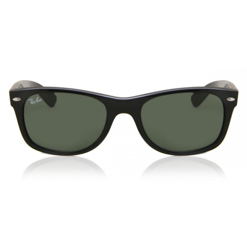 

Солнцезащитные очки унисекс Ray Ban Rb2132 New Wayfarer 901 Black/52-18-145