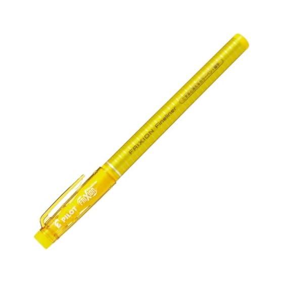Pilot Color Pen that disappears when rubbed Frixion Fineliner Yellow 10 pieces SFFL120F10Y