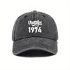 Washed and Aged Peaked Cap Japanese Style Spring and Summer Soft Top Retro Peaked Cap Curved Brim Versatile Casual Outdoor Baseball Cap