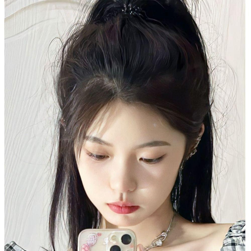 Invisible Seamless Hair Pads Heat Resistant Fiber Synthetic Pads Top Side Cover Hair Piece