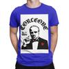 The Godfather Vito Corleone Stencil Poster Graphic 100 Cotton TShirt The Godfather Tops Tees For Unisex