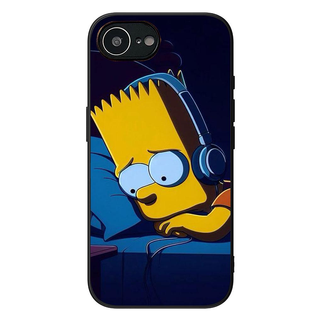 Phone Cover for Motorola Moto Edge 70 60 Fusion NEO Pro G Stylus G56 G96 G52 G04 G05 20 Casing Case S-Simpsons Comics Bart