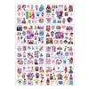 Cute Cartoon Kpop Demon Hunters Temporary Tattoo Anime Stickers Design Water Transfer Tattoo Stickers Funny Party Gifts
