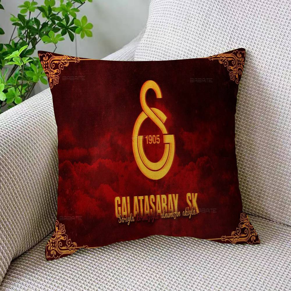 Football Team Galatasaray Pillow Cover Design Cushion Cover Decor Holiday Decorati 30x30cm