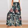 Women's Casual Pants Loose and Thin Wrinkled Wide-leg Trousers