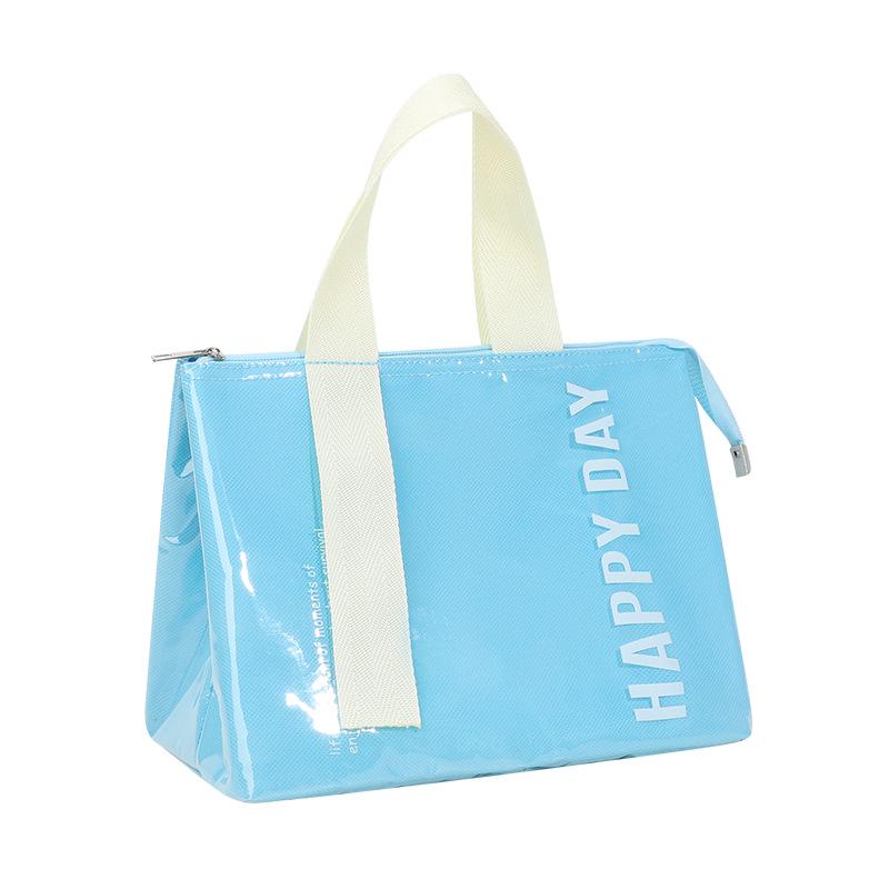 Dopamine Large Capacity Insulated Lunch Bag – Stylish Bag for Office Workers, Ideal for Bento Boxes & Ice Packs